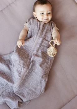 Krabbeldecke Mini Piqué Essential Berry 120 x 120 cm