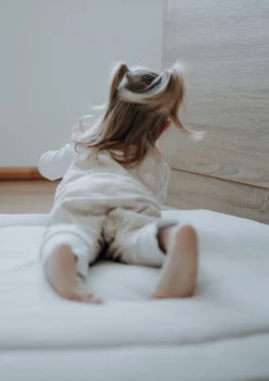 Krabbeldecke Mini Piqué Essential Beige 120 x 120 cm