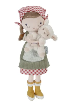 Kuschelpuppe Rosa mit Schaf 'Little Farm'