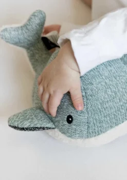 Kuscheltier mit Spieluhr 'Moby' Green