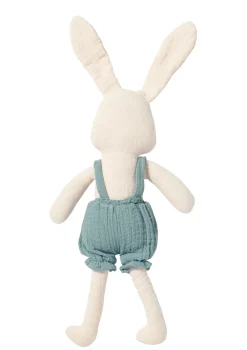 Kuscheltier Musselin Hase Ben Natur-Jade