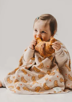 Langarm-Lätzchen 'Boo' Croissant