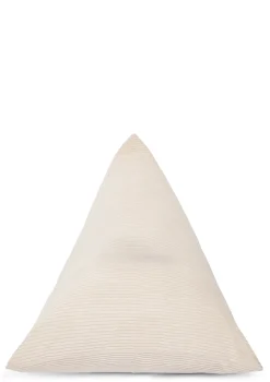 Lounger Sitzsack Cord Creme Beige