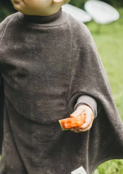 Lätzchen 'Boo' Grey Brown