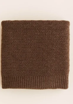 Merino Decke 'Dora' Mocha