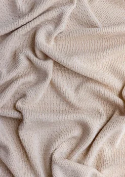 Merino Decke 'Dora' oat