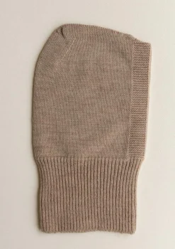 Merino Mütze Balaclava 'Eddy' sand