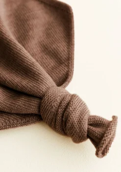 Merino Schmusetuch 'Teddy Tokki' Mocha