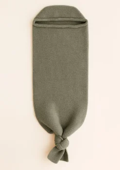 Merino Strick-Pucksack 'Cocoon' Artichoke