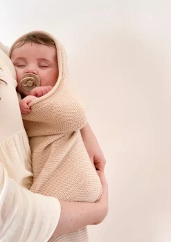 Merino Strick-Pucksack 'Cocoon' Oat