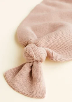 Merino Strick-Pucksack 'Cocoon' Apricot