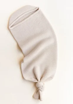 Merino Strick-Pucksack 'Cocoon' Cream