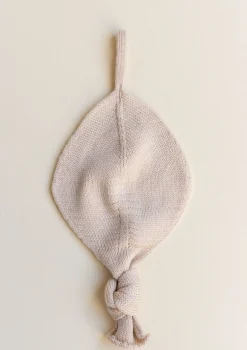 Merino Strick-Schnullertuch 'Titi Comforter' oat