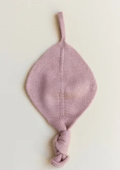 Merino Strick-Schnullertuch 'Titi Comforter' blush