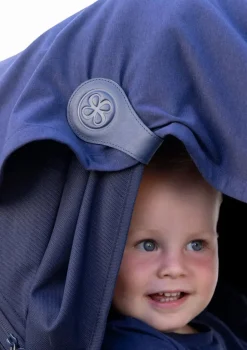 Multifunktionale UV-Decke UPF 50+ Navy