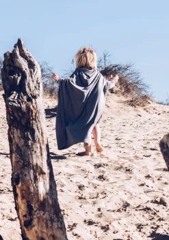 Multifunktionale UV-Decke UPF 50+ Stone Grey