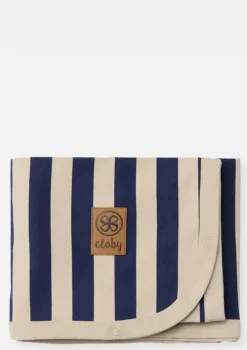 Multifunktionale UV-Decke UPF 50+ Navy Stripe