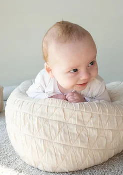 Multifunktions-Stillkissen gesteppt Natural