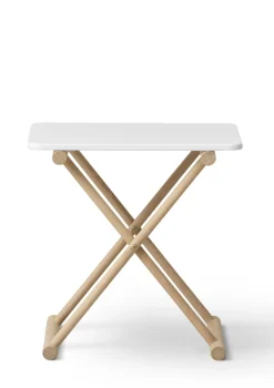 Nachttisch 'Camp' Weiß/Eiche