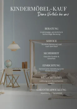 Nachttisch 'Camp' Weiß/Eiche