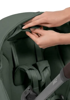 Neugeborenen-Aufsatz 'Nest to Seat' für 'Aer2' Forest Green