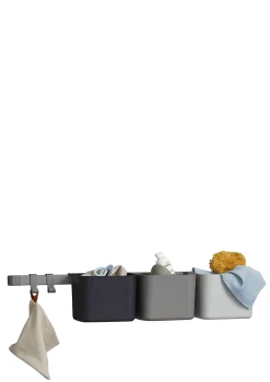 Organisationselemente 3 Stck 1 lange Schiene Dusty grey