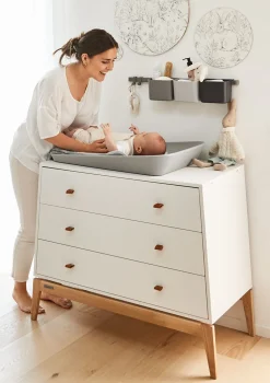 Organisationselemente 3 Stck 1 lange Schiene Dusty grey