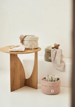 Pflegekörbchen 'Grain Knit' Olive Green