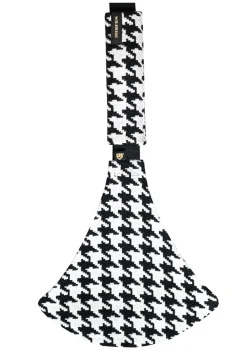 Premium Kindertrage Jacquard Hahnentritt