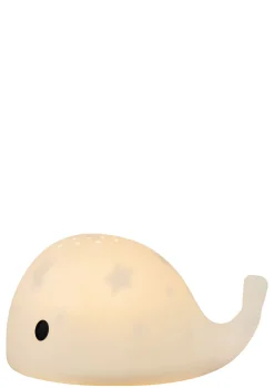 Projektor / Nachtlicht 'Moby' white