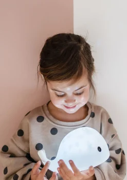 Projektor / Nachtlicht 'Moby' white