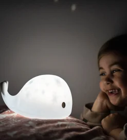 Projektor / Nachtlicht 'Moby' white