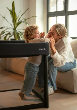 Reisebett 'PAAL' (inkl. Spannbettlaken) Granite 104 x 66 cm