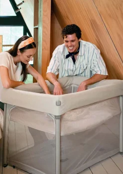 Reisebett 'PAAL' (inkl. Spannbettlaken) Biscotti 104 x 66 cm