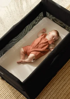 Reisebett 'Stardust' Schwarz 98 x 64 cm