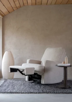 Relax-Sessel 'Swivel & Gliding Recliner' mit manueller Liege-Funktion Teddy Taupe