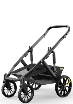 &Roll Kinderwagengestell dunkelgrau / schwarz