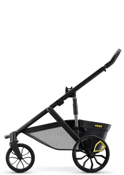 &Roll Kinderwagengestell dunkelgrau / schwarz