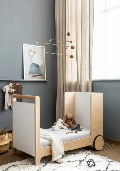 Schaukelndes Baby- und Kleinkindbett 120 x 60 cm