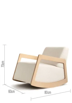 Schaukelsessel White