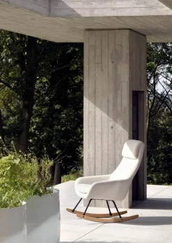 Schaukelstuhl Erwachsene 'Nordic' Sheep Cream