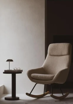 Schaukelstuhl Erwachsene 'Nordic' Sheep Beige