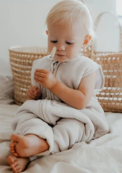 Schlafsack mit Umschlag-Fuß TOG 2,5 Essential Beige