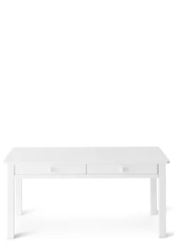 Schreibtisch niedrig weiß