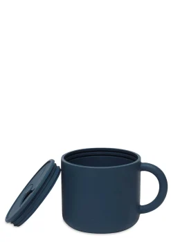 Silikon Snackbecher Jeans Blue