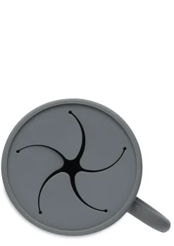 Silikon Snackbecher Stormy Grey