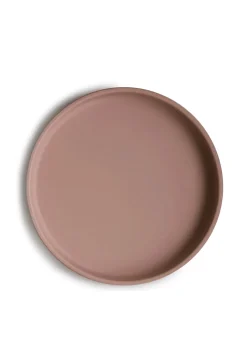 Silikon Teller mit Saugnapf Cloudy Mauve