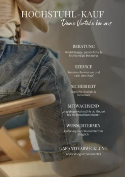 Sitzkissen für Hochstuhl Dusty Rose