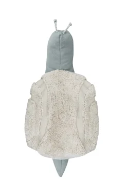 Sitzkissen 'Mr. Snail' Blue / Natural