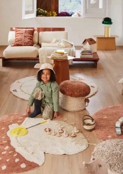 Sitzpouf 'Boletus' Natural